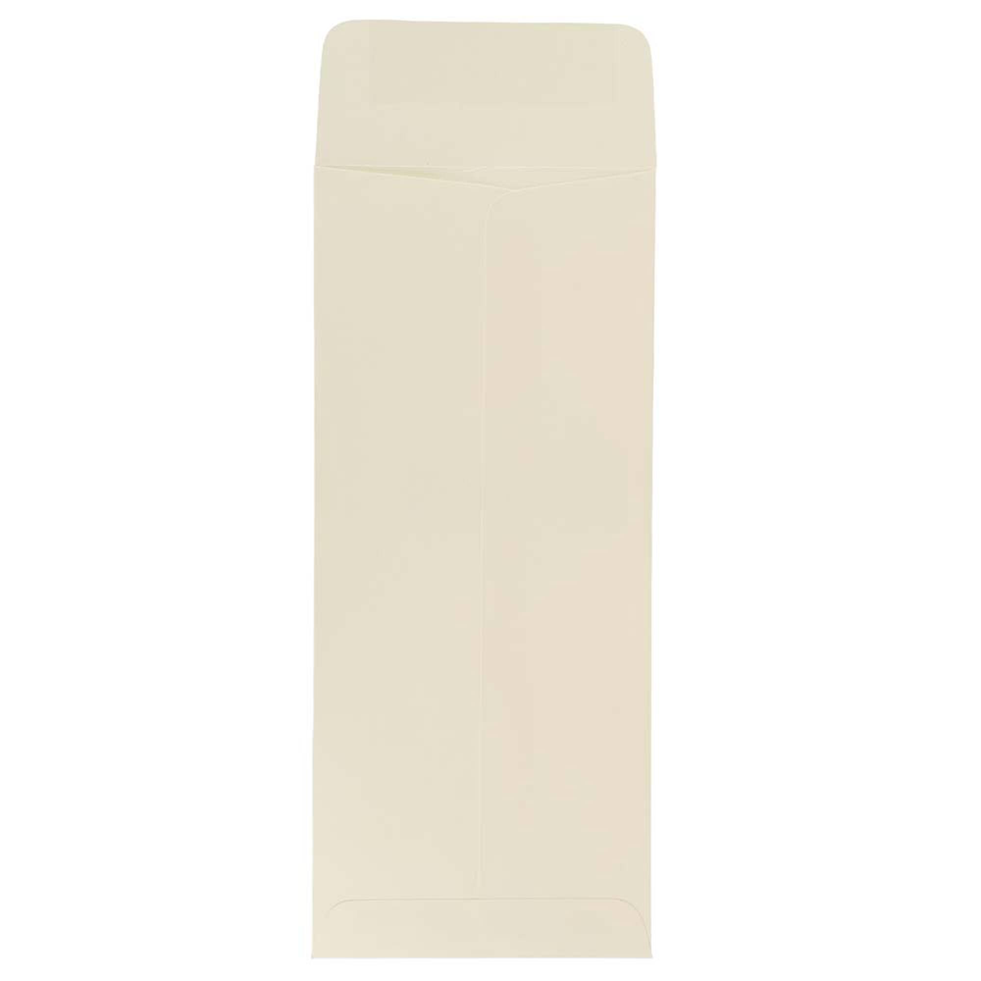 JAM Paper #10 Natural White Wove Policy Business Strathmore Envelopes